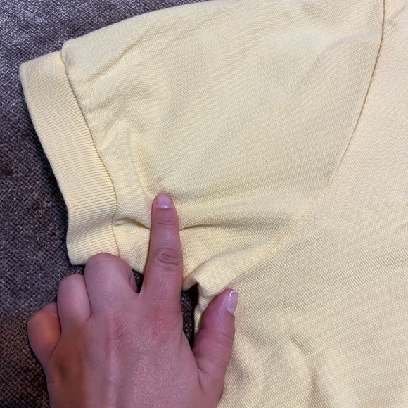 Polo by Ralph Lauren Yellow Collared Shirt- Size Medium - Picture 4 of 6